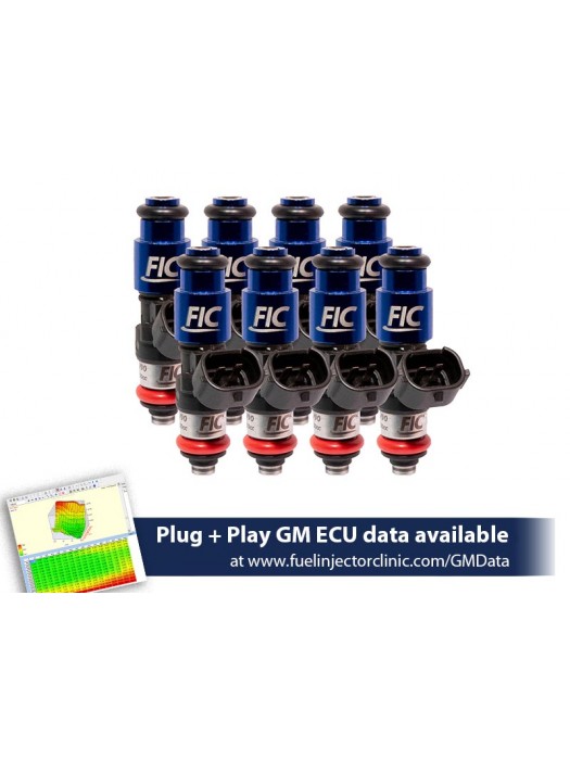 2150cc (240 lbs/hr at OE 58 PSI fuel pressure) FIC Fuel  Injector Clinic Injector Set for LS2 engines (High-Z)