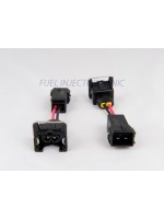 Set of 6 Jetronic/EV1 (female) to Honda OBD2 (male) injector plug adaptors
