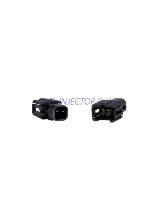 Jetronic/EV1 (female) to US Car/EV6 (male) injector plug adaptor - HARD