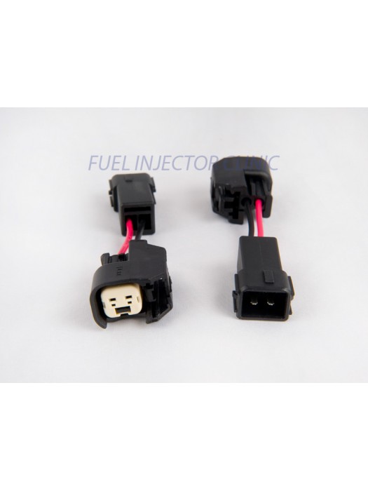 Set of 6 US Car/EV6 (female) to Honda OBD2 (male) injector plug adaptors