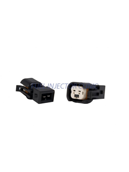 Set of 4 US Car/EV6 (female) to Jetronic/EV1 Adapter (male) injector plug adaptors