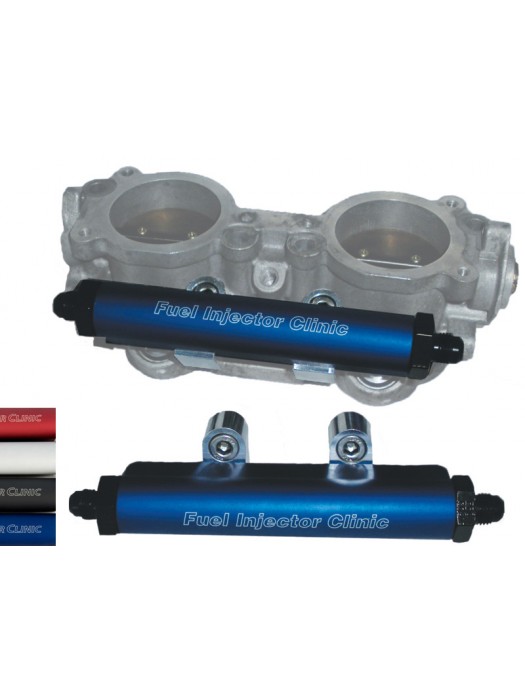 Subaru STi ('04 -'06) OR  Legacy GT ('05-'06) Top Feed Conversion Fuel Rails With -6 Fittings