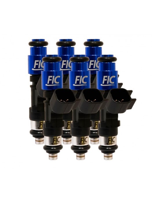 525cc FIC Fuel Injector Clinic Injector Set for VW / Audi (6 cyl, 64mm) (High-Z)