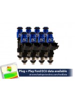 525cc (50 lbs/hr at 43.5 PSI fuel pressure) FIC Fuel  Injector Clinic Injector Set for Mustang GT (1987-2004)/ Cobra (1993-1998)(High-Z)