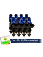 775cc (85 lbs/hr at OE 58 PSI fuel pressure) FIC Fuel  Injector Clinic Injector Set for LS1 engines (High-Z)