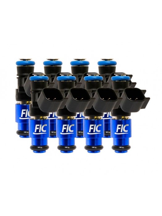 1650cc (180 lbs/hr at OE 58 PSI fuel pressure) FIC Fuel Injector Clinic Injector Set for Dodge Hemi SRT-8, 5.7 (High-Z)